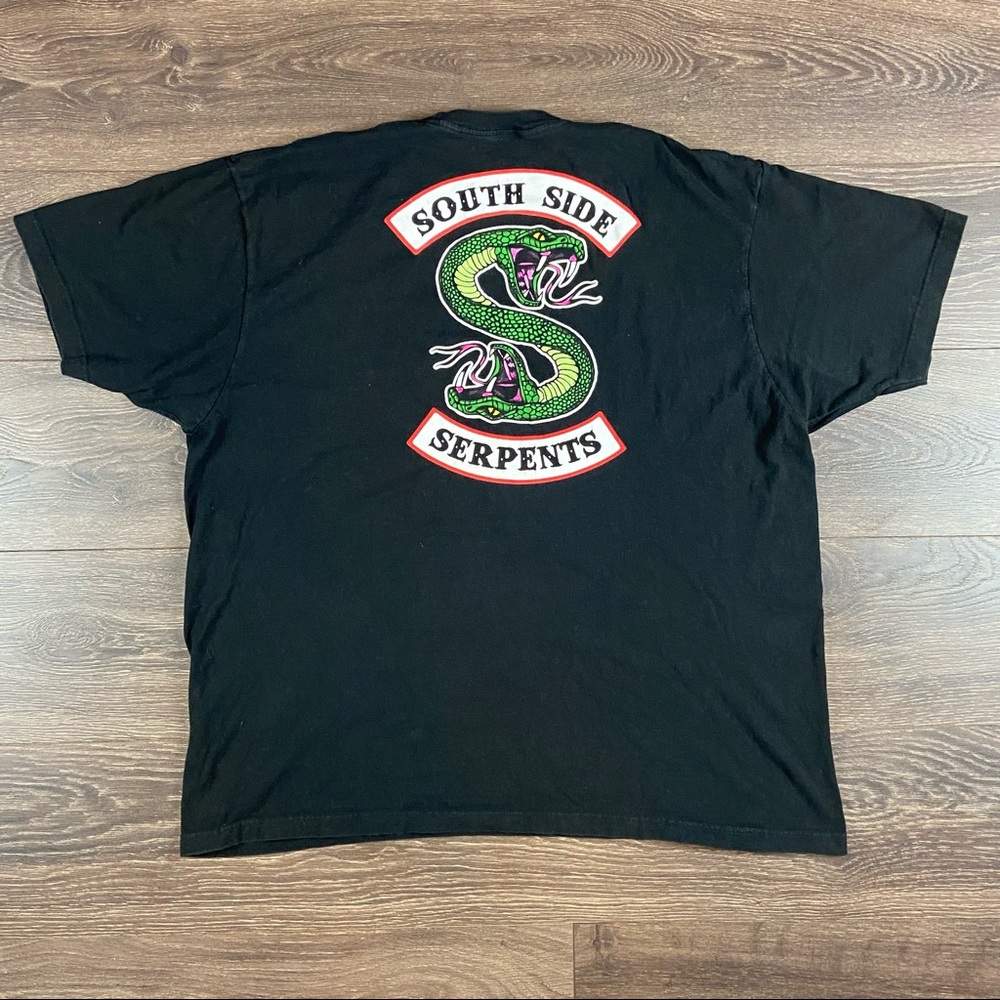 Riverdale South Side Serpent No Serpent Stands Alone Men’s Motorcycle Club Shirt